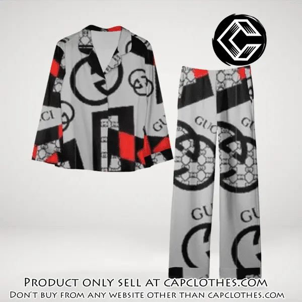 Trending luxury gc satin pajama set pjs1052 cc1809246